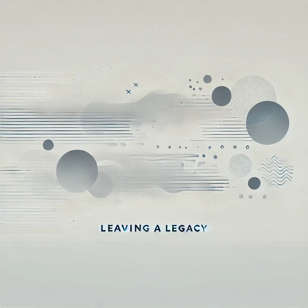 why I think “leaving a legacy” is just BS